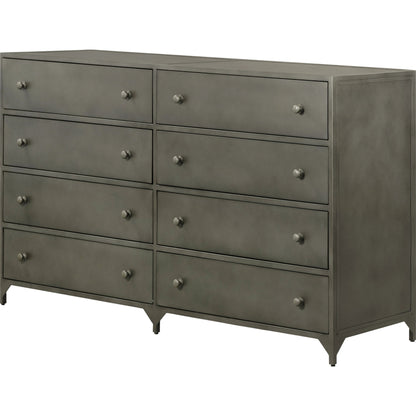 Belmont Dresser by Four Hands in black. Made from iron in a transitional style.