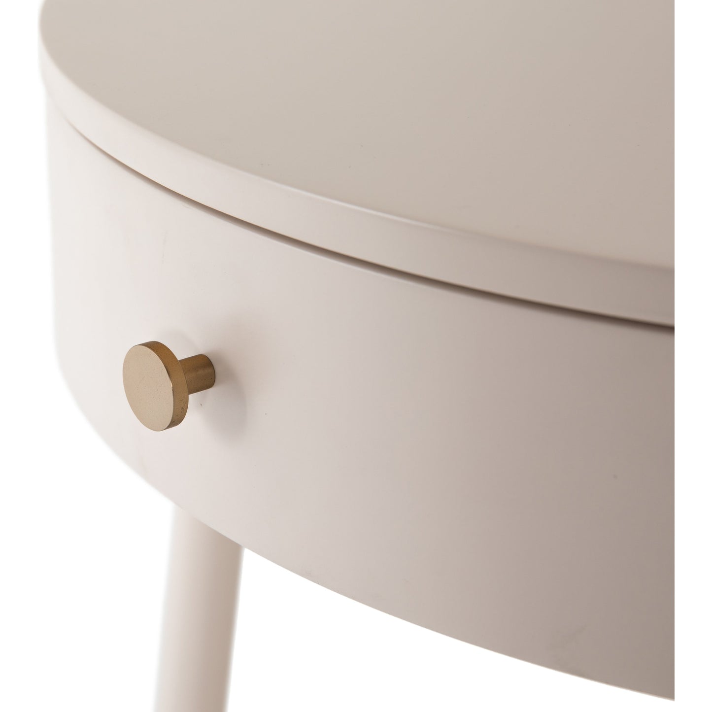 006 SI-1717112 | Additional Silo | Van Nightstand by Four Hands in aged brass, matte alabaster, golden brass and matte alabaster. Made from engineered hardwood, solid parawood, iron in a modern style.