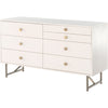 Aged Brass, Matte Alabaster, Golden Brass