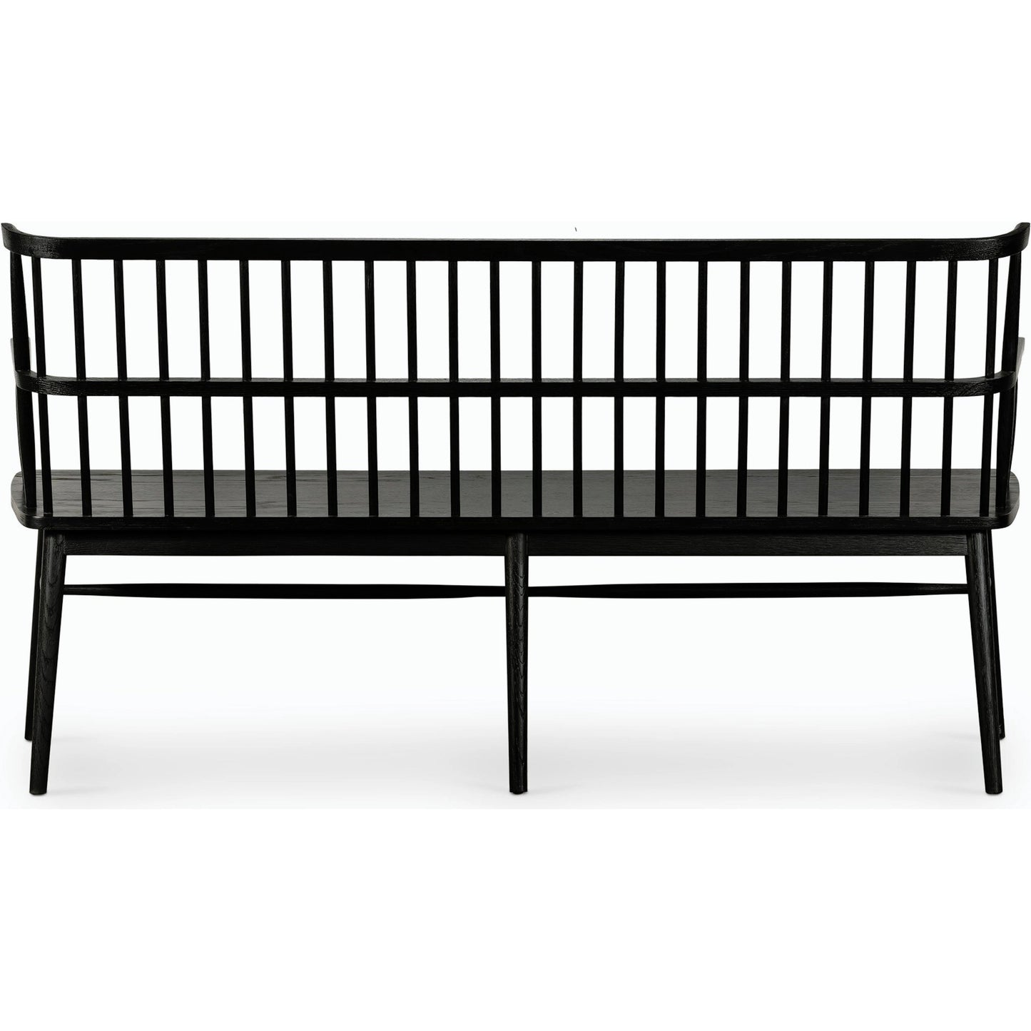 005 SI-1901548 | Additional Silo | Aspen Large Bench by Four Hands in black oak. Made from solid oak, oak veneer in a cottage & farmhouse style.