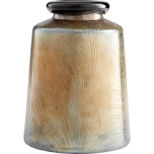 Cypress Vase by Cyan Design in damascus gray. Made from glass in a eclectic & global style.