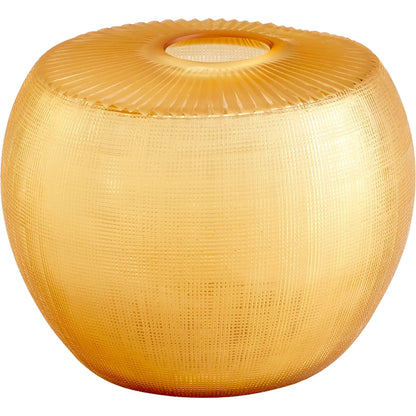 Sun Flower Vase by Cyan Design in amber. Made from glass in a modern style.