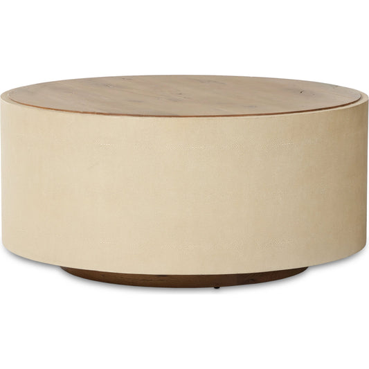 Crosby Round Coffee Table by Four Hands. Made from unique in a modern style.