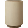 Light Cream Shagreen, Natural Oak