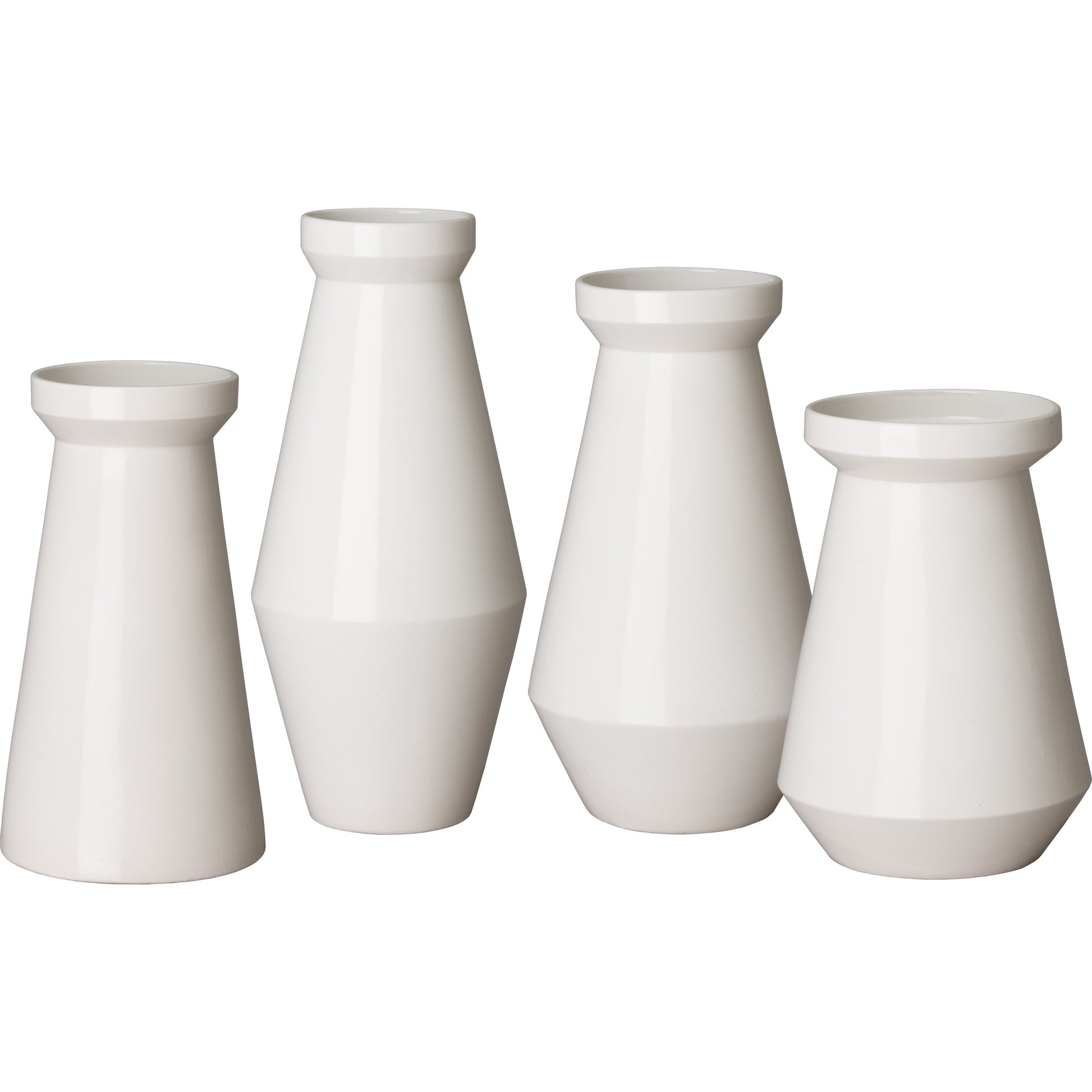 Vic Vase by Emissary USA in gray. Made from unique in a modern style.