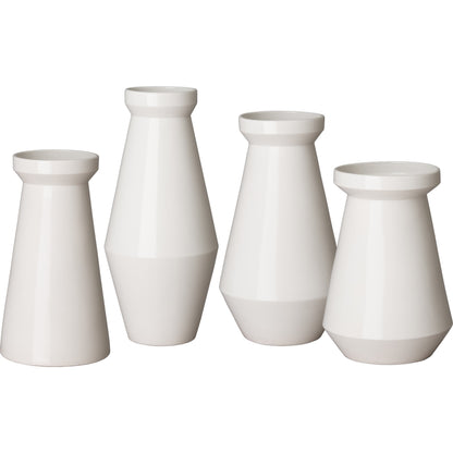 Vic Vase by Emissary USA in gray. Made from unique in a modern style.