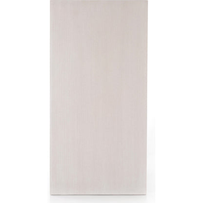 Cyrus Outdoor Dining Table by Four Hands in black, light gray. Made from lavastone composite, iron in a modern style.