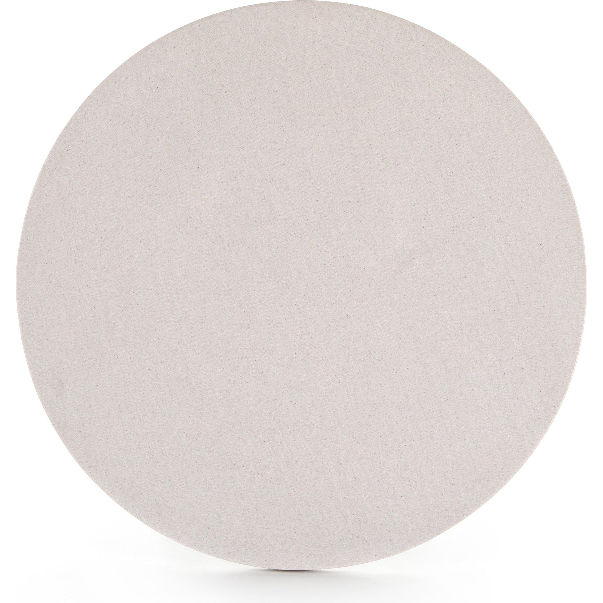 Cyrus Outdoor Round Dining Table by Four Hands. Made from lavastone composite, iron in a modern style.