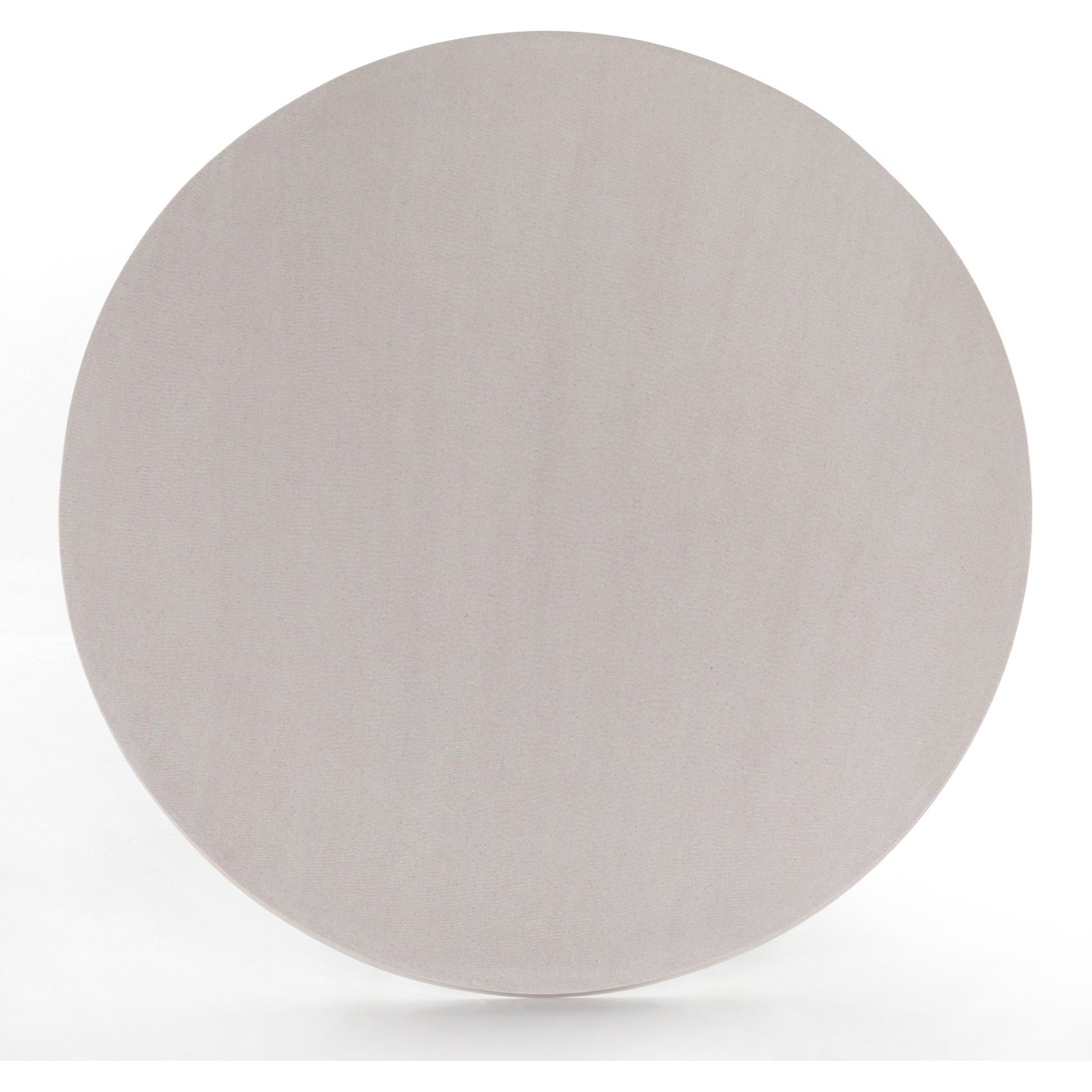 Cyrus Outdoor Round Dining Table by Four Hands. Made from lavastone composite, iron in a modern style.