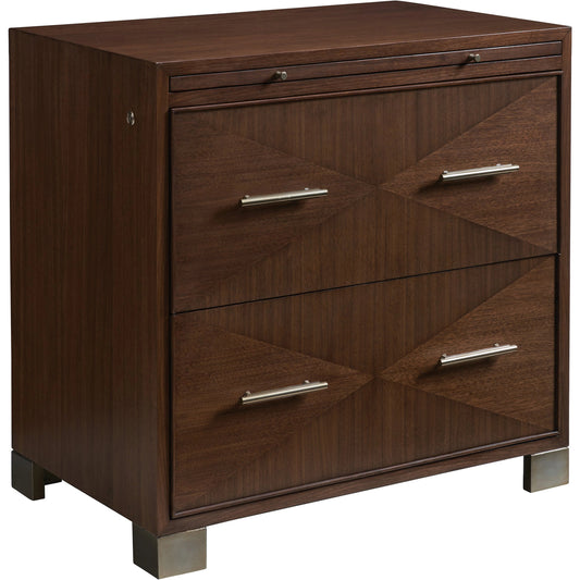 Berwick File Chest by Sligh in dark walnut. Made from unique in a transitional style.