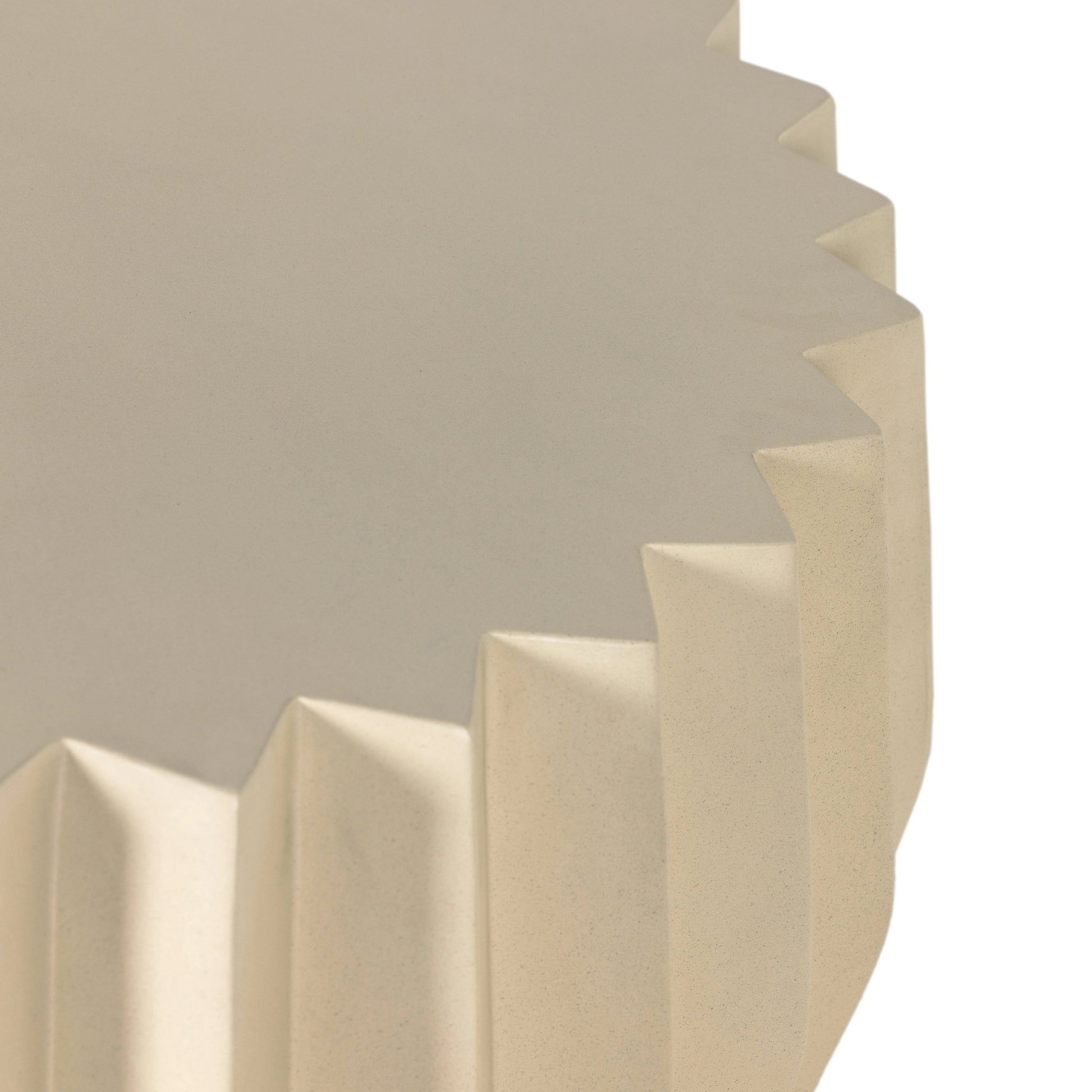 Gem Outdoor Coffee Table by Four Hands. Made from concrete in a modern style.