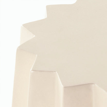 Gem Outdoor End Table by Four Hands. Made from concrete in a modern style.