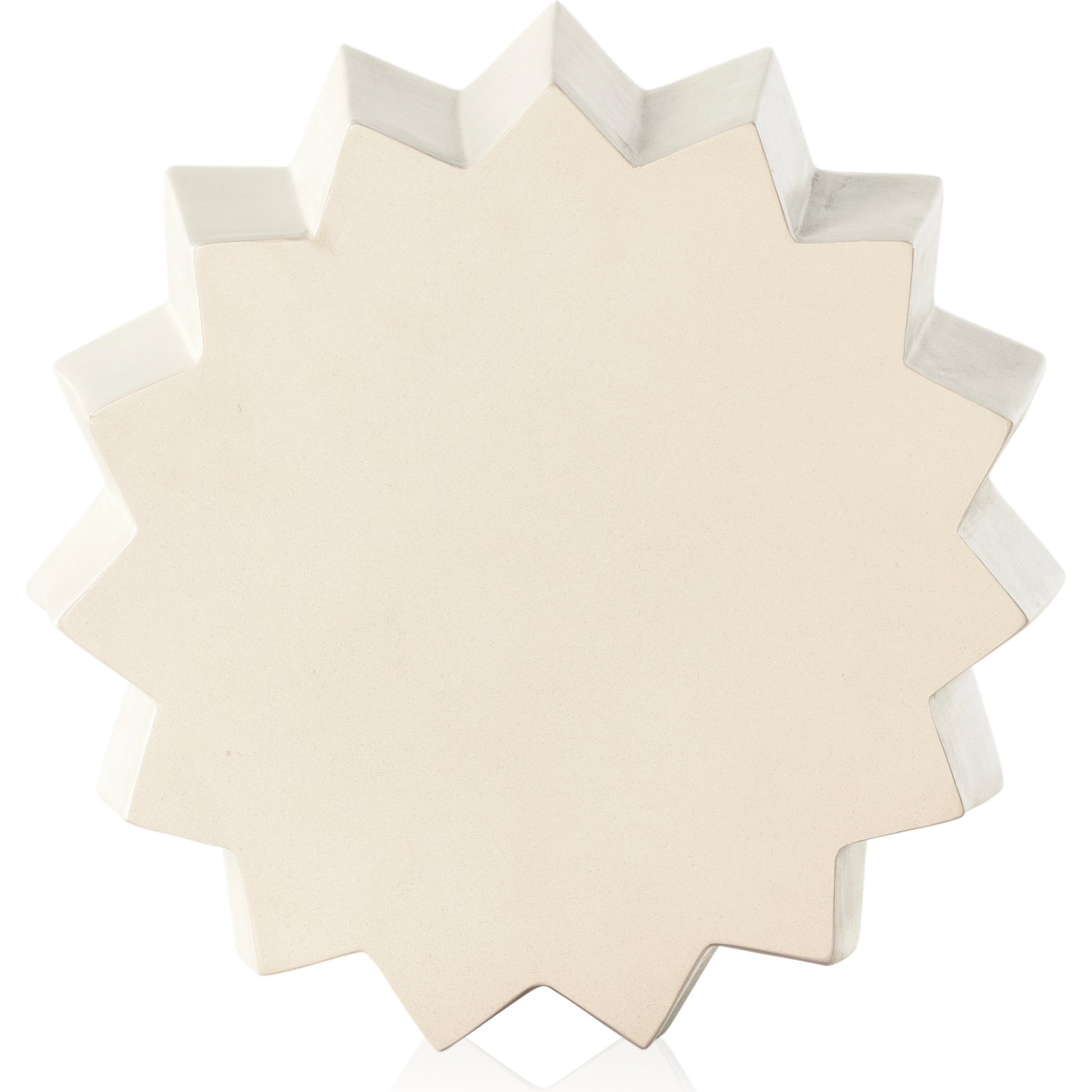 Gem Outdoor End Table by Four Hands. Made from concrete in a modern style.