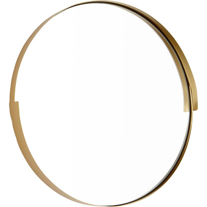 Gilded Band Mirror by Cyan Design in gold. Made from iron, glass, wood in a modern style.