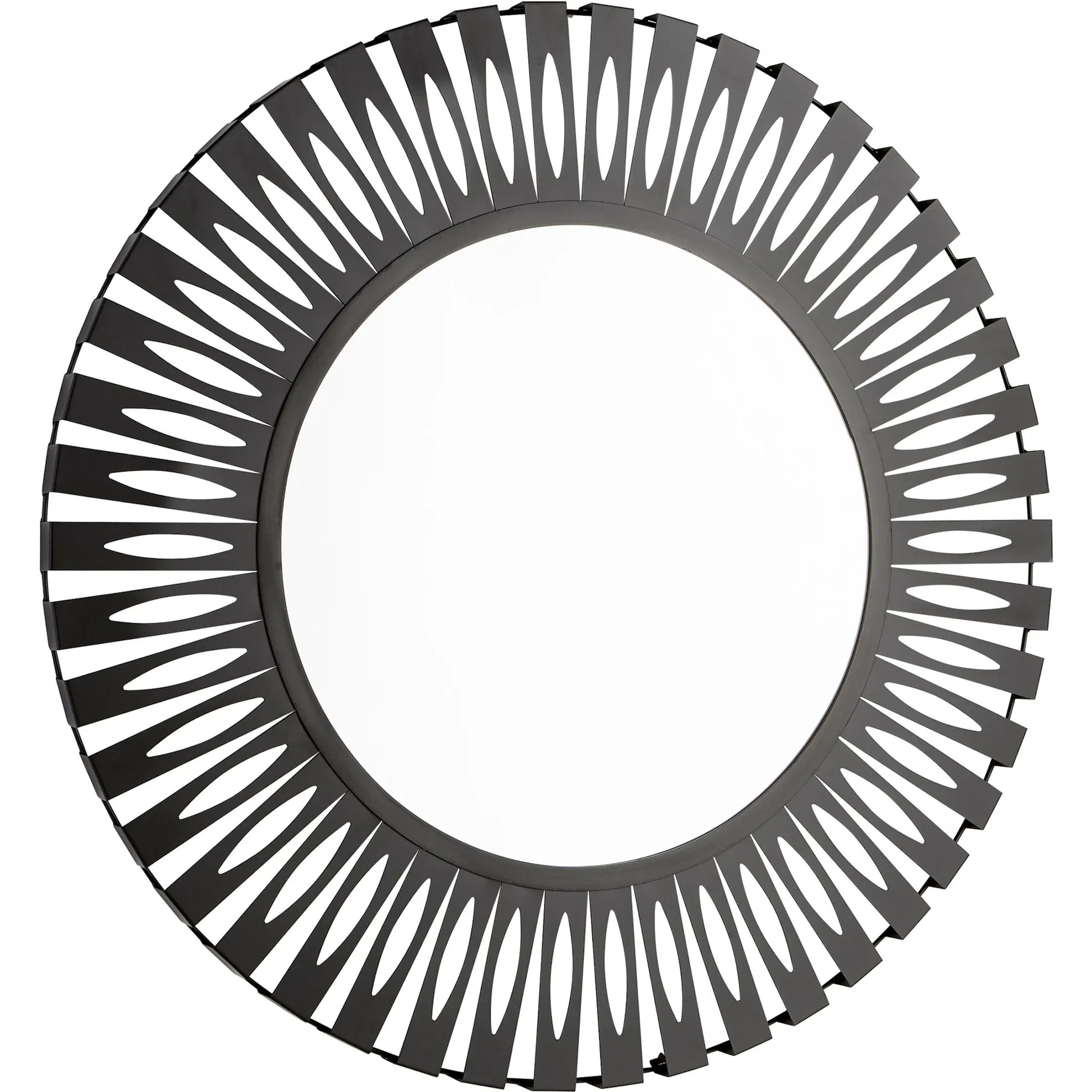 Sun Dial Mirror by Cyan Design in graphite. Made from iron, glass in a eclectic & global style.