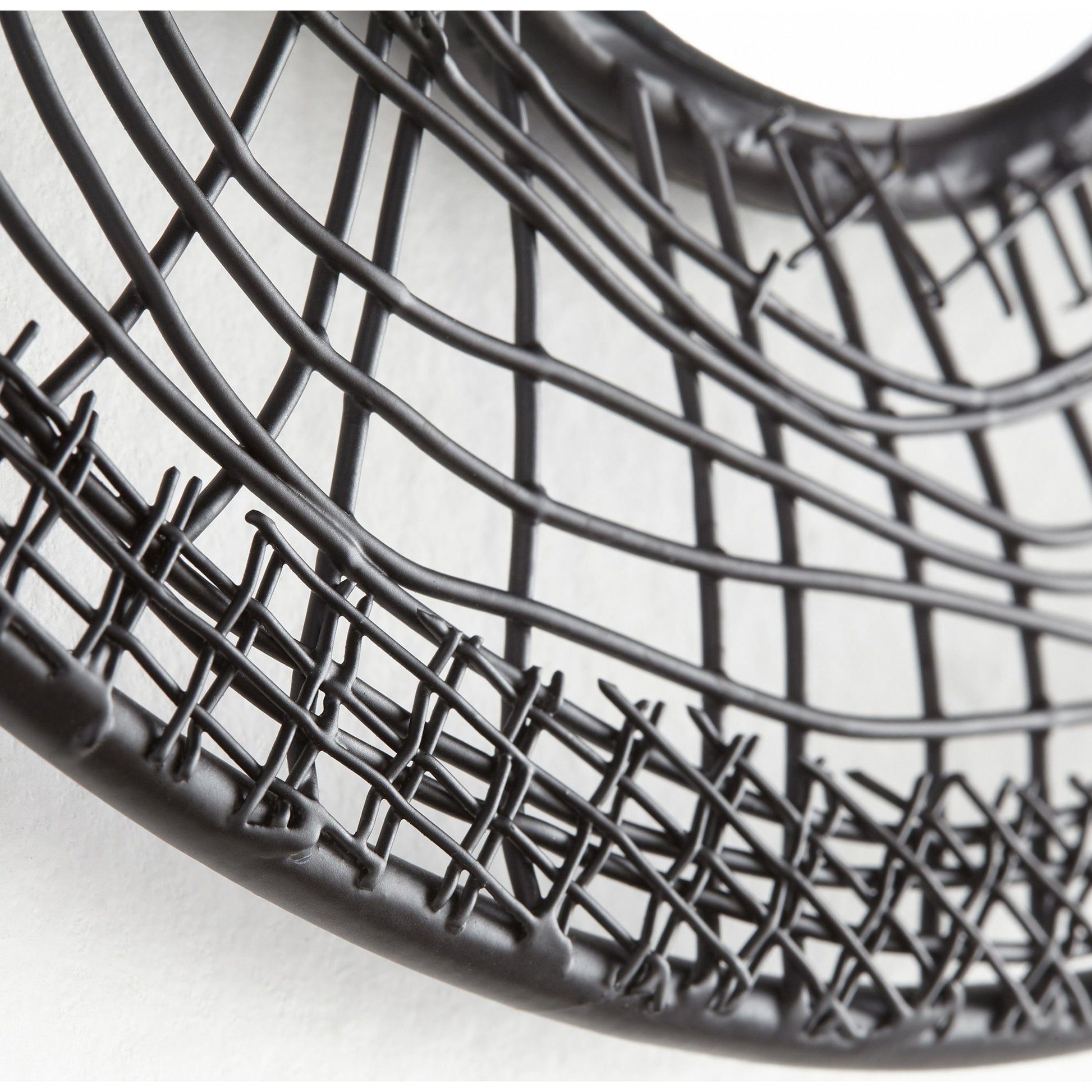 Silk Noir Mirror by Cyan Design in graphite. Made from iron, glass in a eclectic & global style.