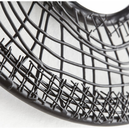 Silk Noir Mirror by Cyan Design in graphite. Made from iron, glass in a eclectic & global style.