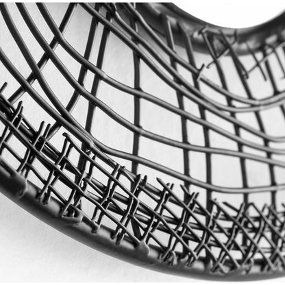 Silk Noir Mirror by Cyan Design in graphite. Made from iron, glass in a eclectic & global style.