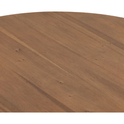 Paden Dining Table by Four Hands. Made from thin acacia veneer, solid acacia in a modern style.