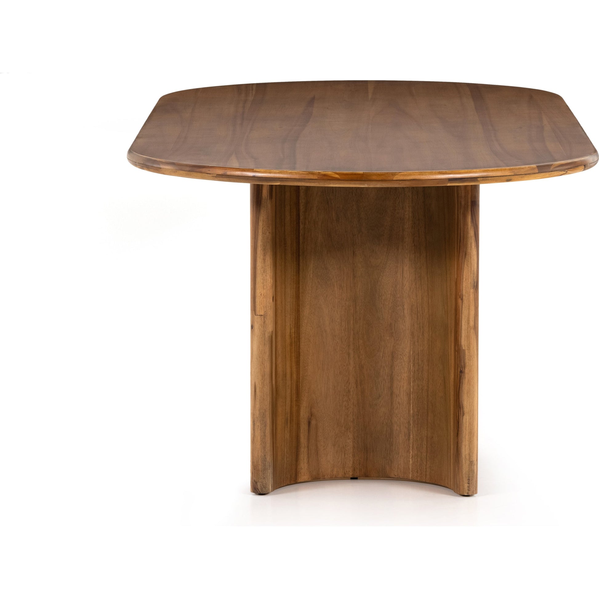 Paden Dining Table by Four Hands. Made from thin acacia veneer, solid acacia in a modern style.