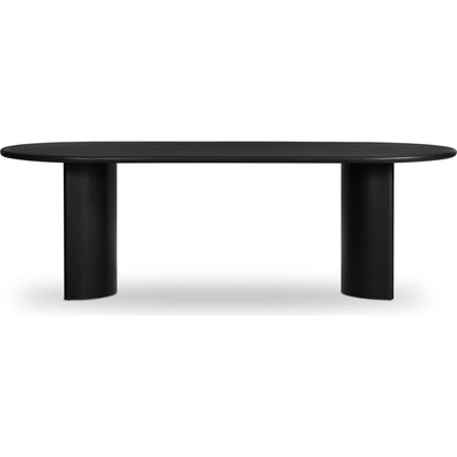 Paden Dining Table by Four Hands. Made from thin acacia veneer, solid acacia in a modern style.
