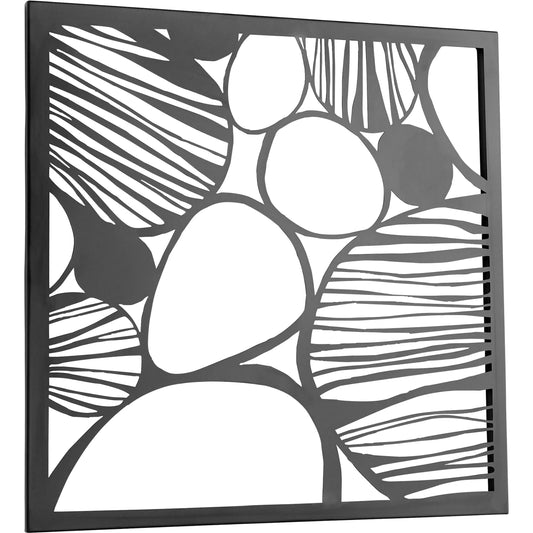 Roccia Wall Decor by Cyan Design in graphite. Made from iron in a modern style.