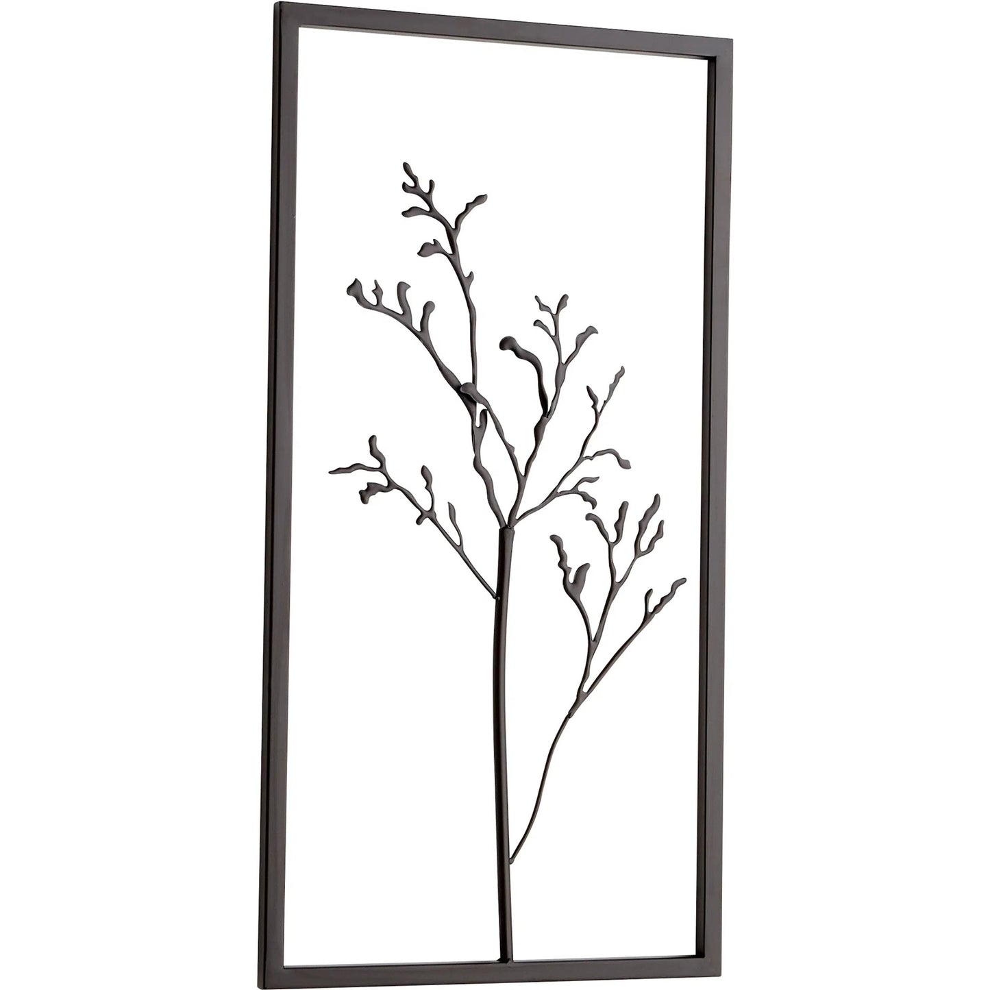 004 SR-745307 | Primary Silo | Arbre Trois Wall Decor by Cyan Design in graphite. Made from iron in a modern style.