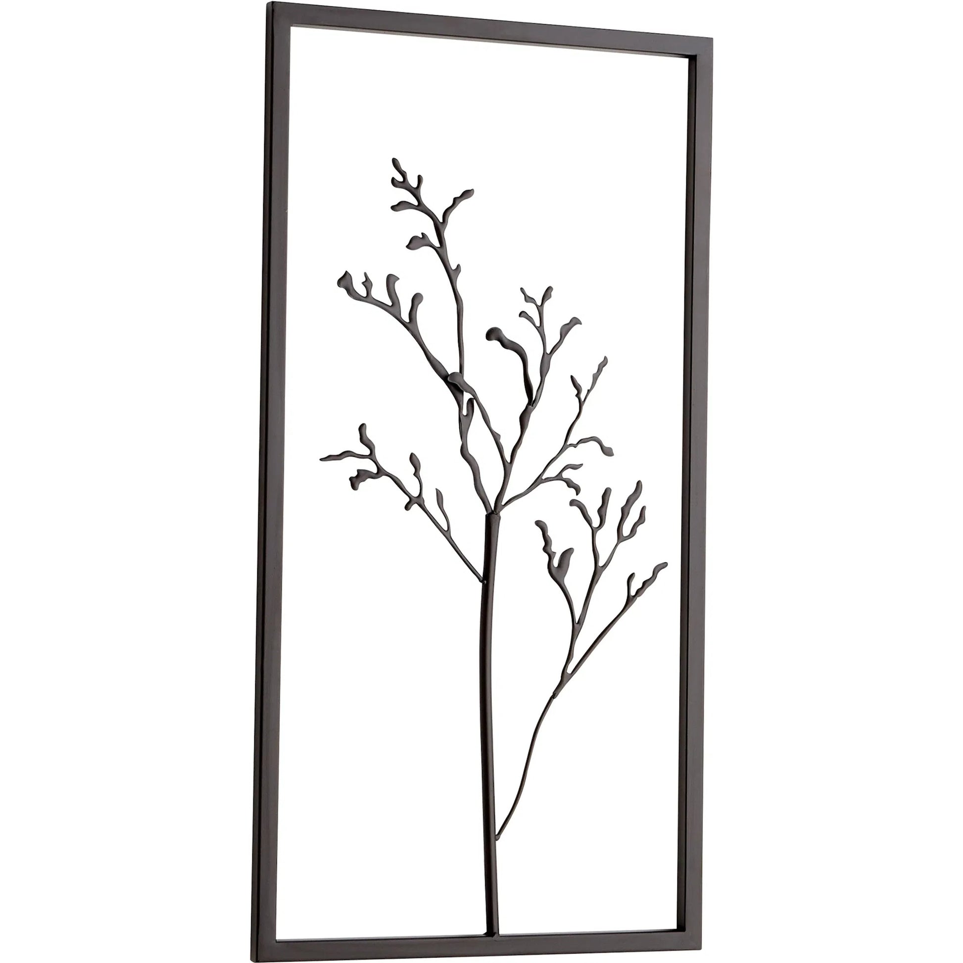 Arbre Trois Wall Decor by Cyan Design in graphite. Made from iron in a modern style.