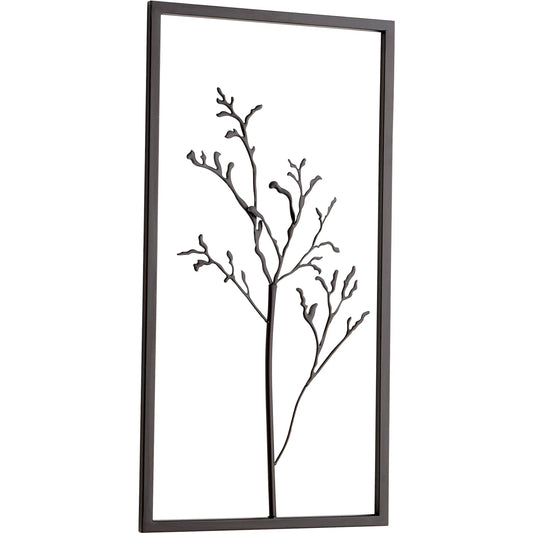 Arbre Trois Wall Decor by Cyan Design in graphite. Made from iron in a modern style.