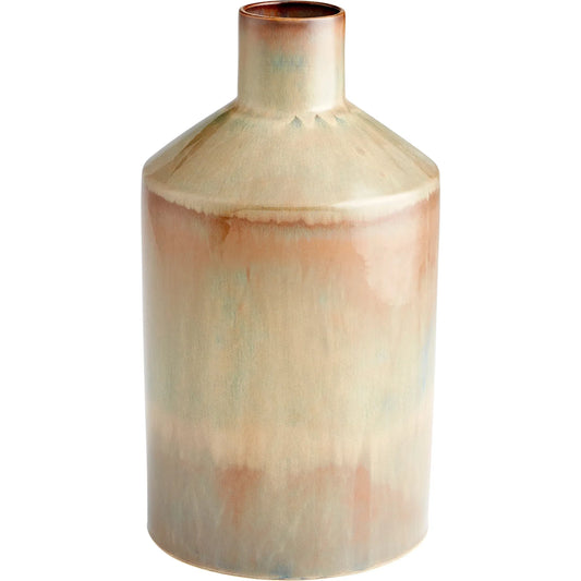 Marbled Dreams Vase by Cyan Design in olive glaze. Made from ceramic in a cottage & farmhouse style.