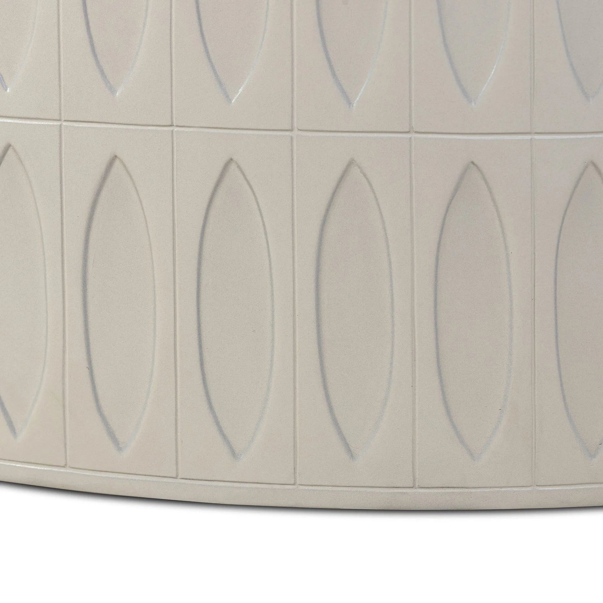 Colorado Drum Coffee Table by Four Hands in dark gray. Made from unique in a eclectic & global style.