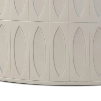 Colorado Drum Coffee Table by Four Hands in dark gray. Made from unique in a eclectic & global style.