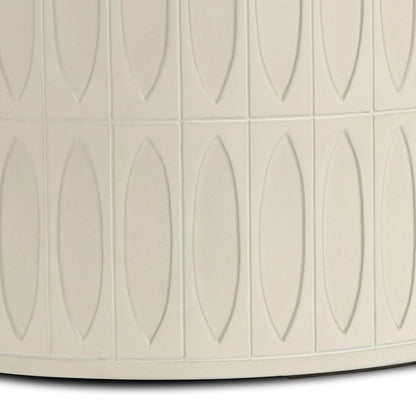 Colorado End Table by Four Hands in gray concrete. Made from unique in a eclectic & global style.