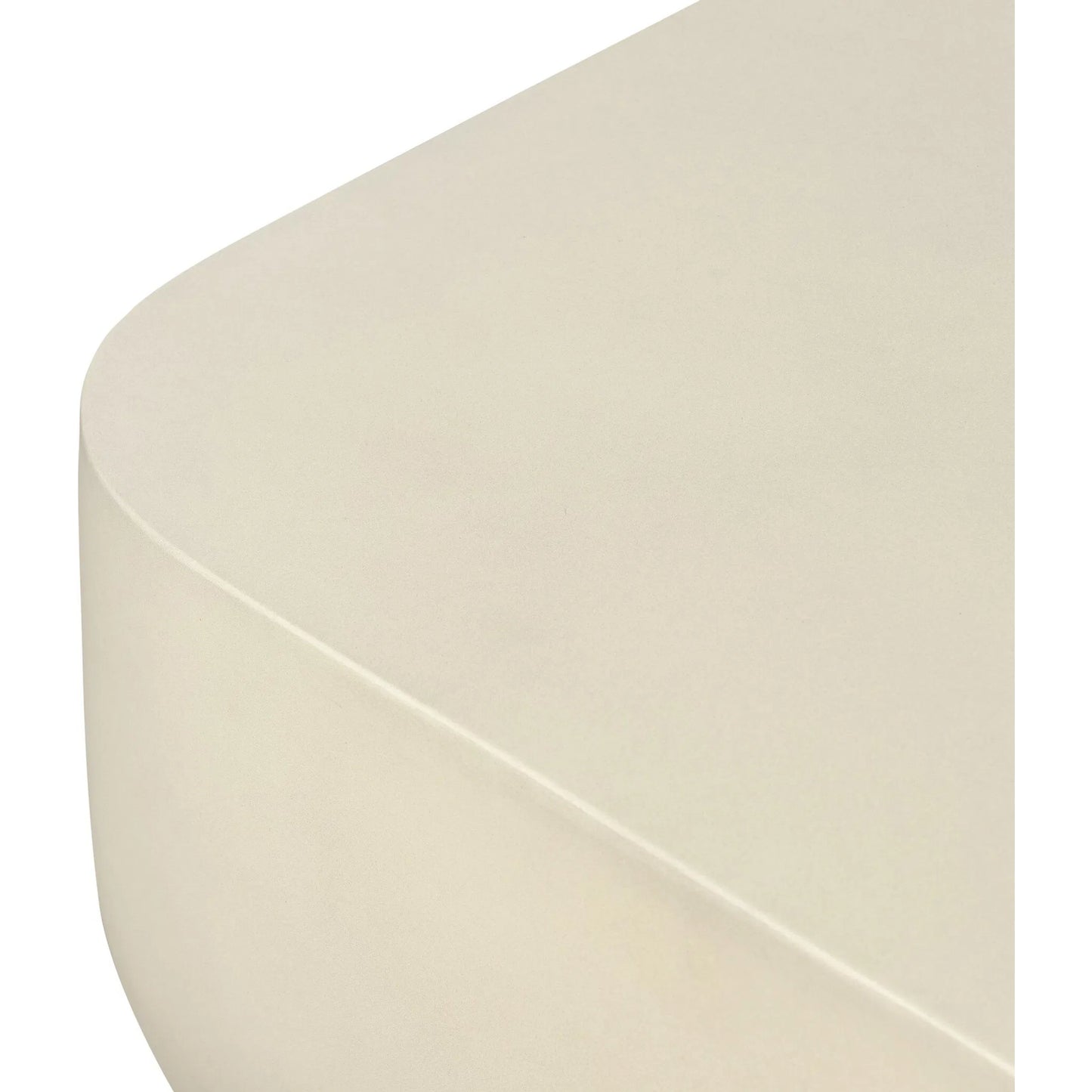 007 SI-2535088 | Closeup | Ivan Square Coffee Table by Four Hands in white concrete. Made from solid concrete in a unique style.
