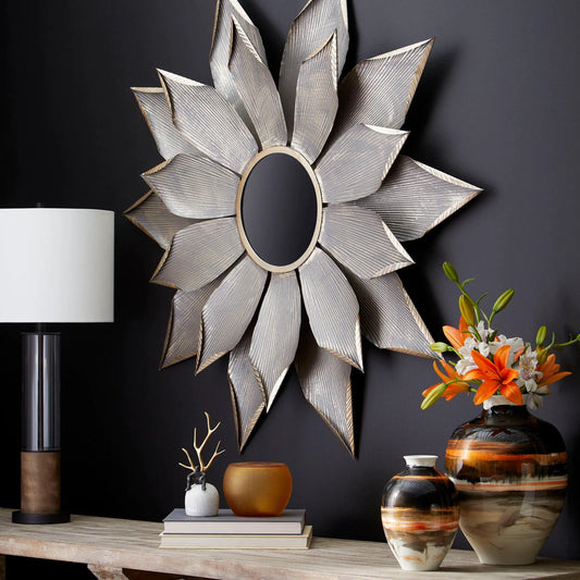Colossus Table Lamp by Cyan Design in pewter. Made from iron, glass, wood in a modern style.