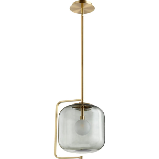 Isotope Pendant by Cyan Design. Made from iron, glass in a modern style.