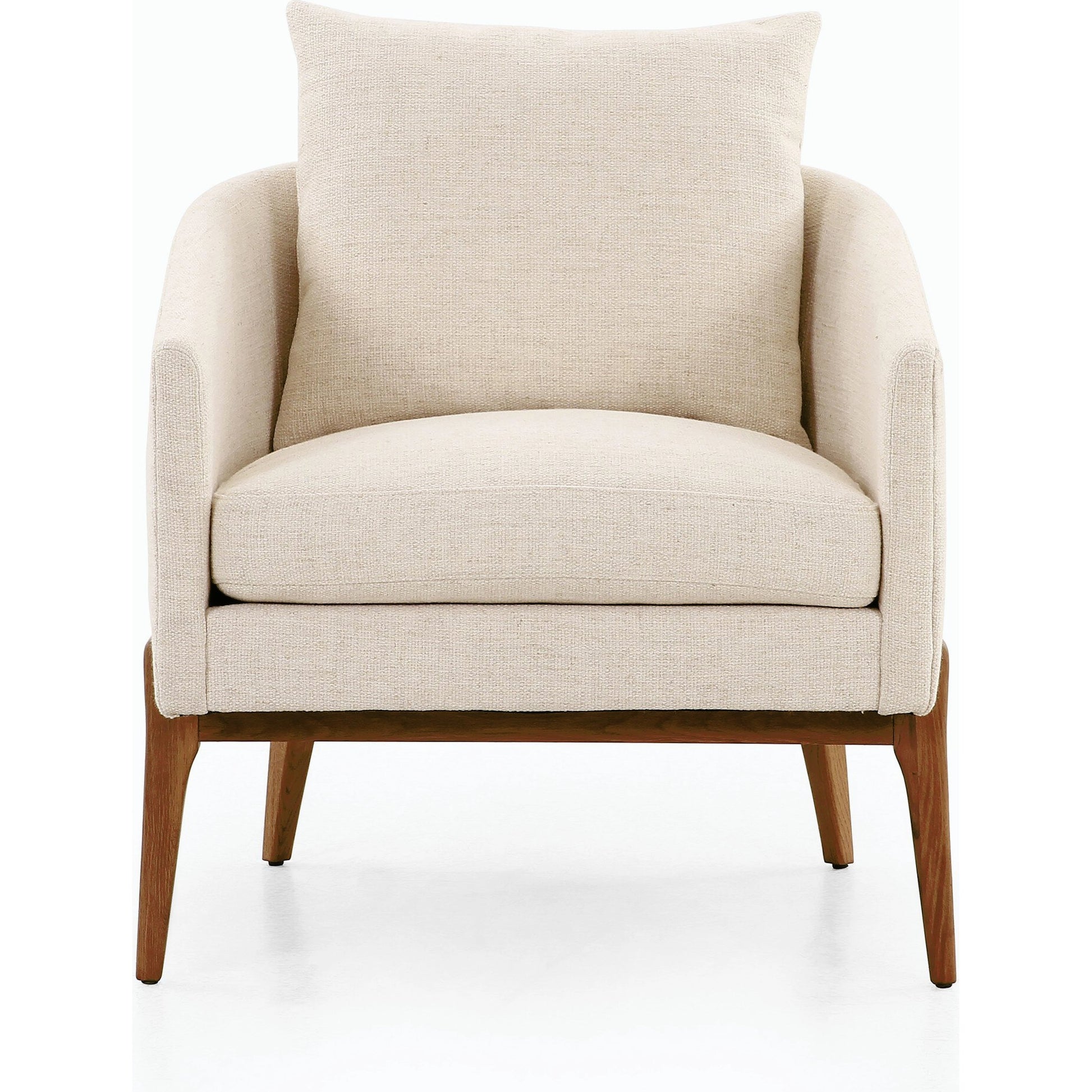 Copeland Chair by Four Hands in orly natural and black oak. Made from 100% polyester, solid oak in a transitional style.
