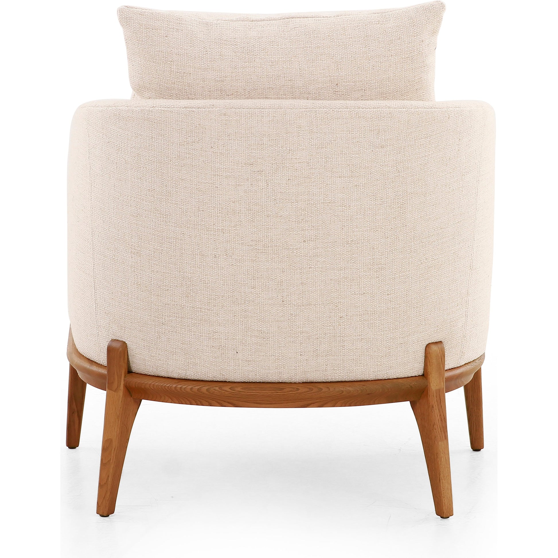 Copeland Chair by Four Hands in orly natural and black oak. Made from 100% polyester, solid oak in a transitional style.
