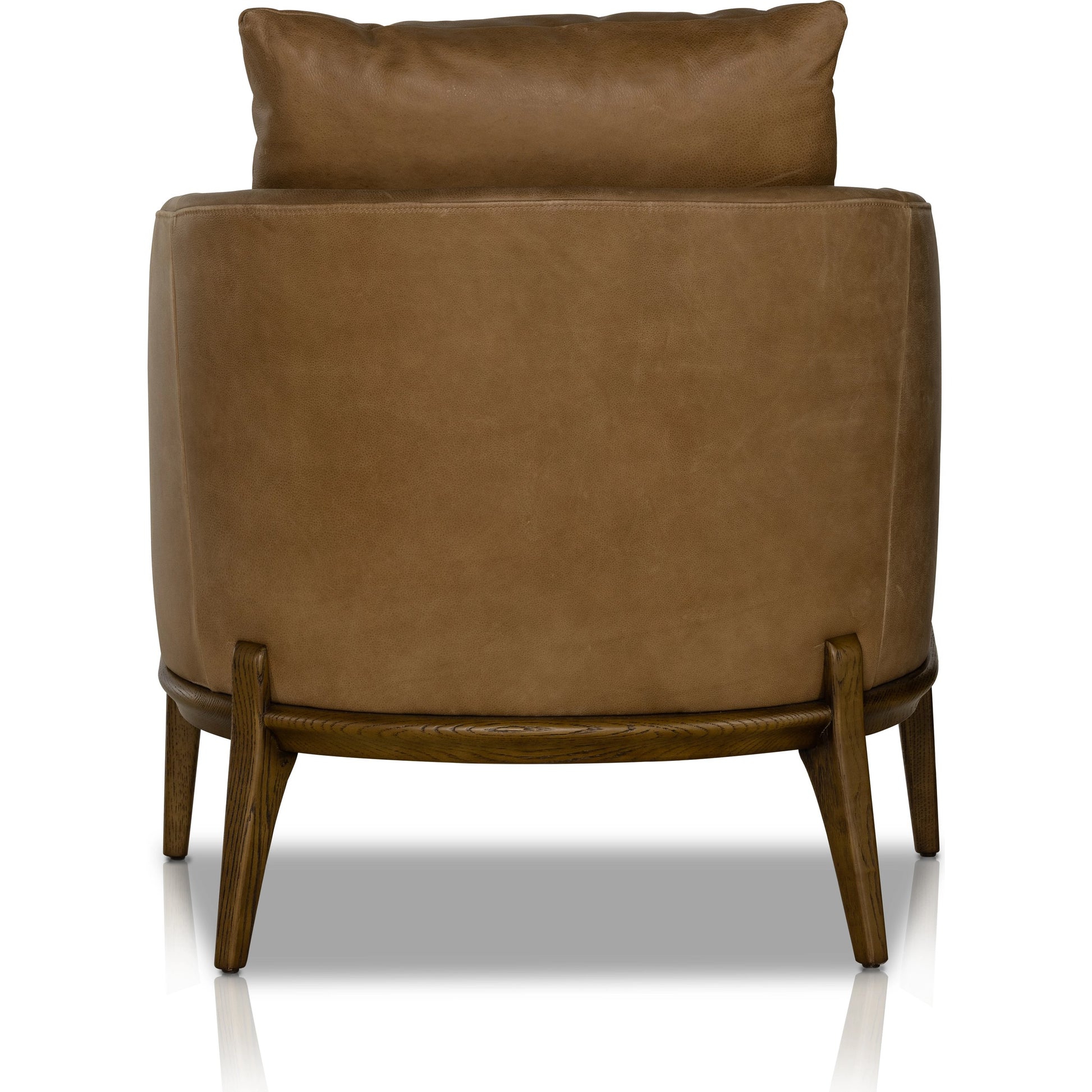 Copeland Chair by Four Hands in orly natural and black oak. Made from 100% polyester, solid oak in a transitional style.