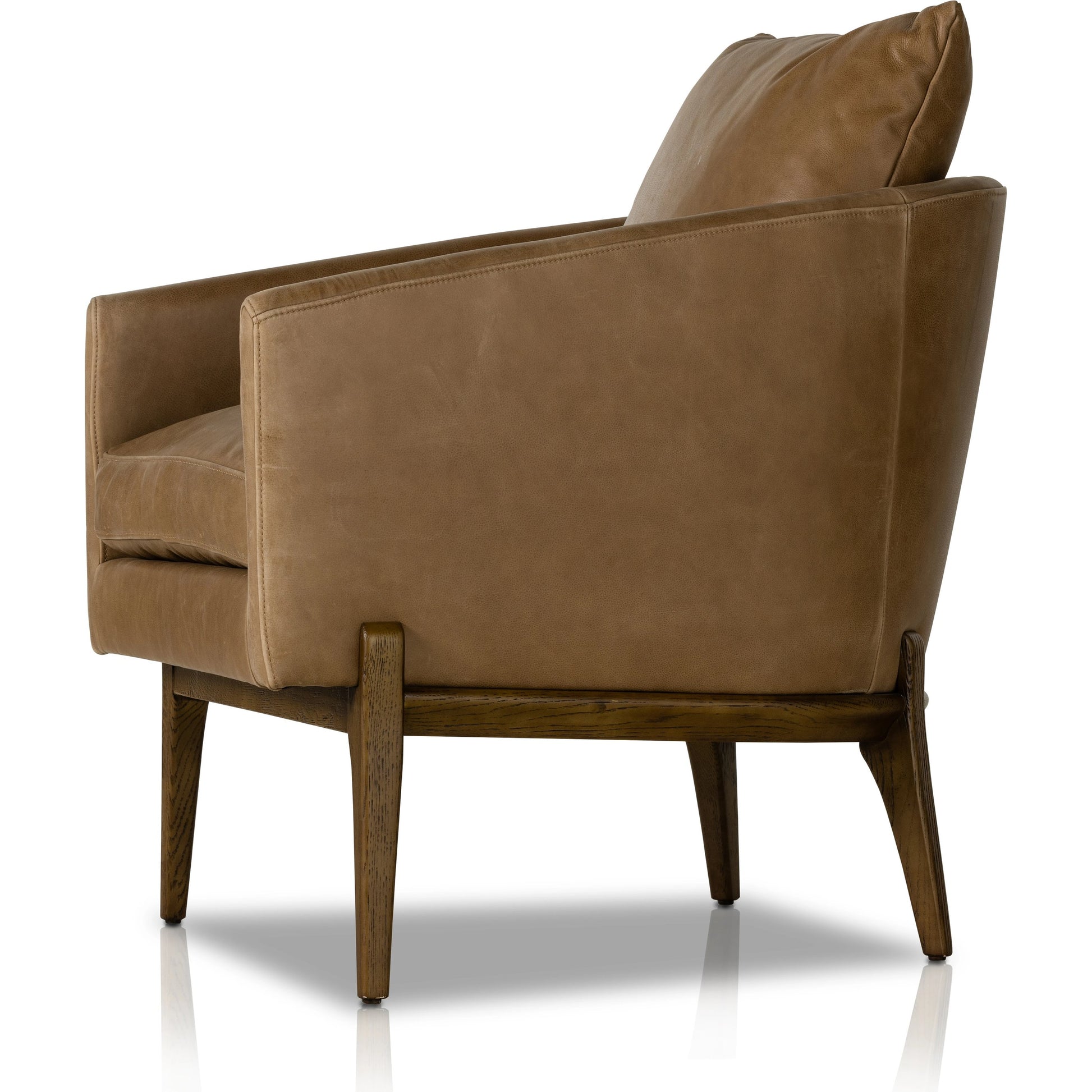 Copeland Chair by Four Hands in orly natural and black oak. Made from 100% polyester, solid oak in a transitional style.