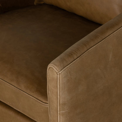 Copeland Chair by Four Hands in orly natural and black oak. Made from 100% polyester, solid oak in a transitional style.
