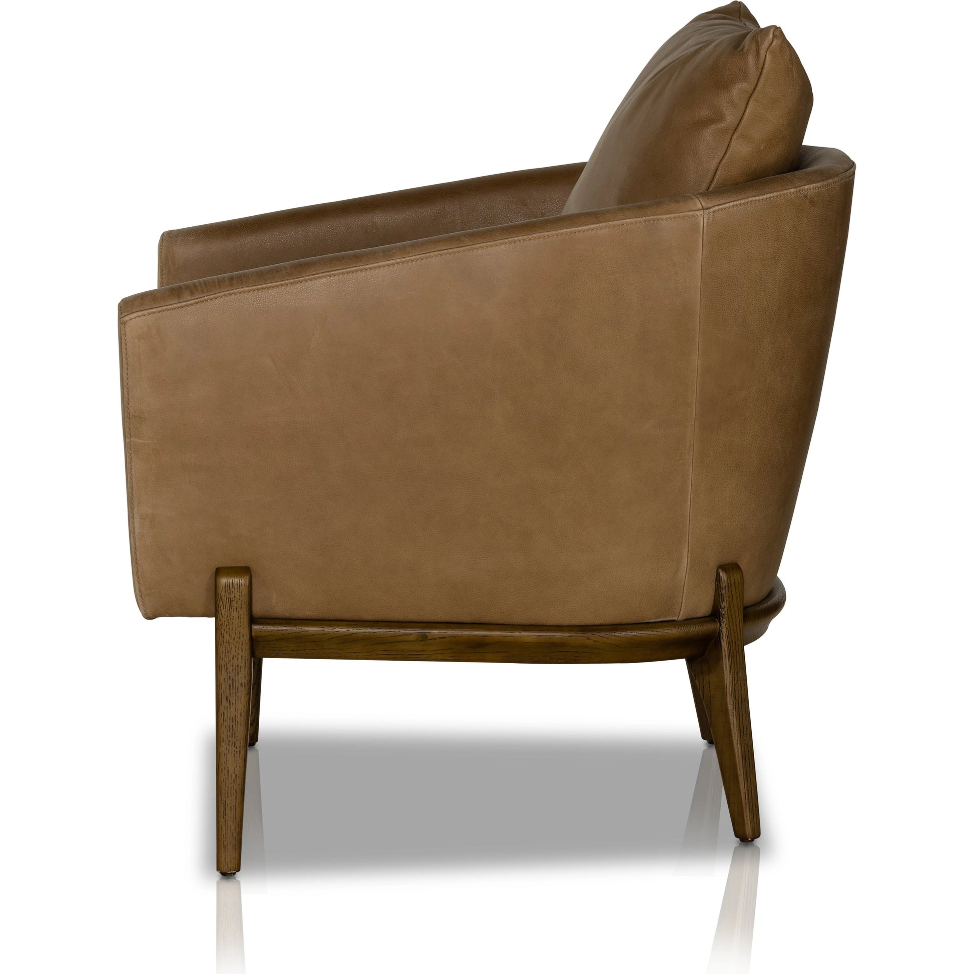 Copeland Chair by Four Hands in orly natural and black oak. Made from 100% polyester, solid oak in a transitional style.