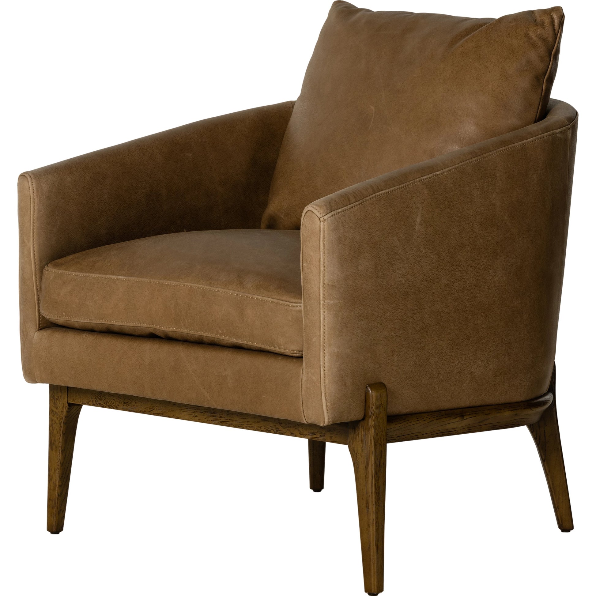 Copeland Chair by Four Hands in orly natural and black oak. Made from 100% polyester, solid oak in a transitional style.