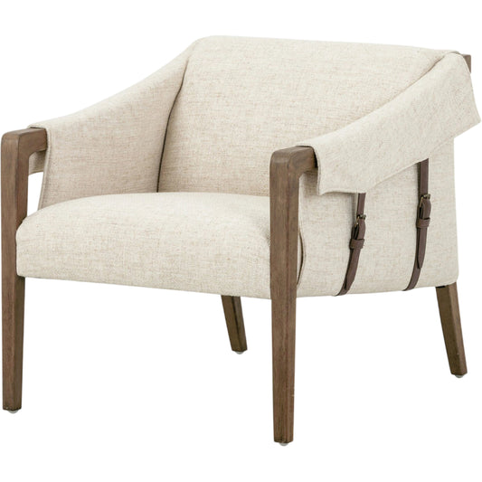 Bauer Chair by Four Hands in distressed natural. Made from unique in a modern style.