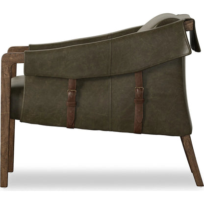 Bauer Chair by Four Hands in distressed natural. Made from unique in a modern style.