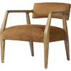 Nubuck Cognac, Distressed Oak