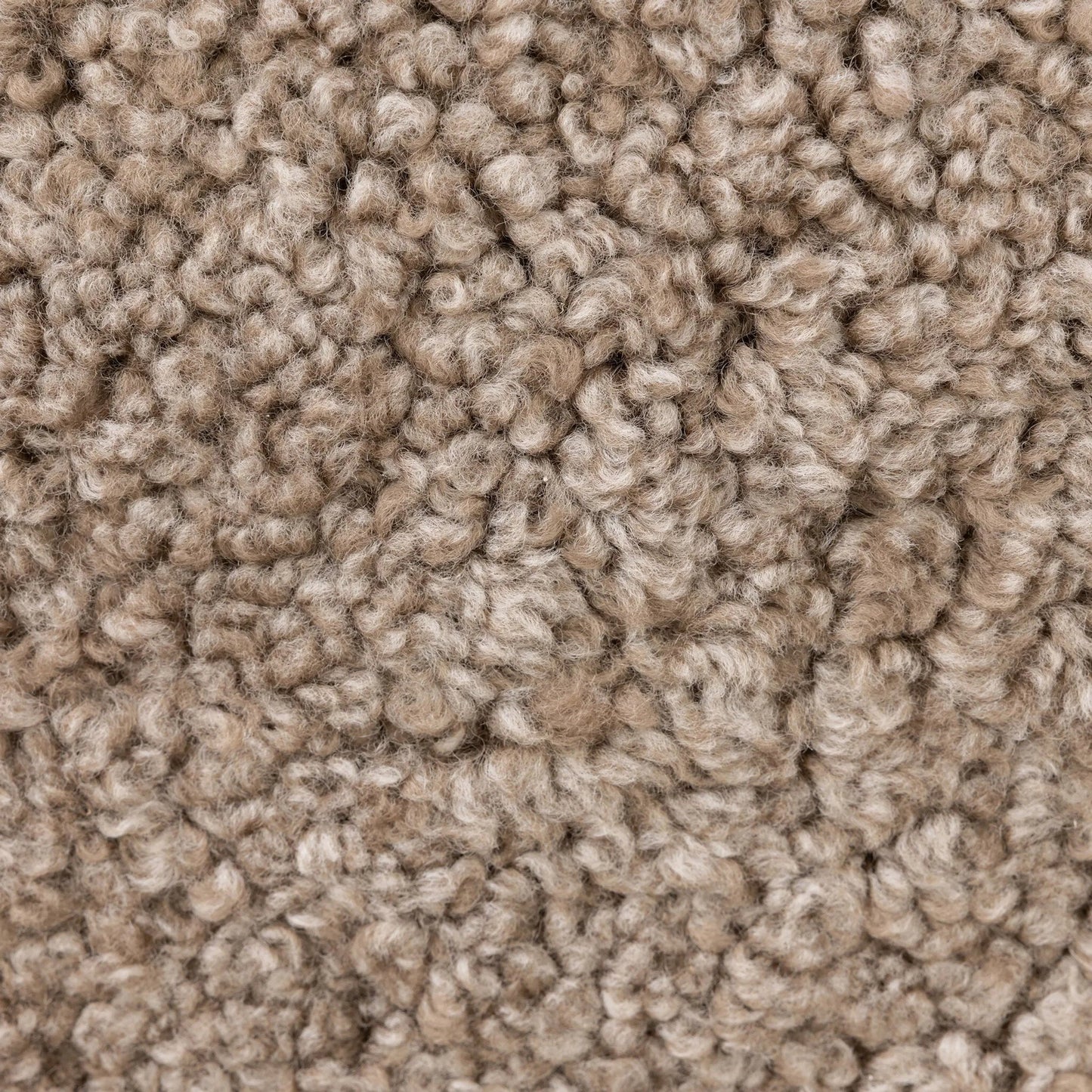 005 SI-2534739 | Closeup | Shearling Ace Chair by Four Hands in taupe shearling, drifted oak, palermo cigar. Made from shearling, solid oak, top grain leather in a unique style.