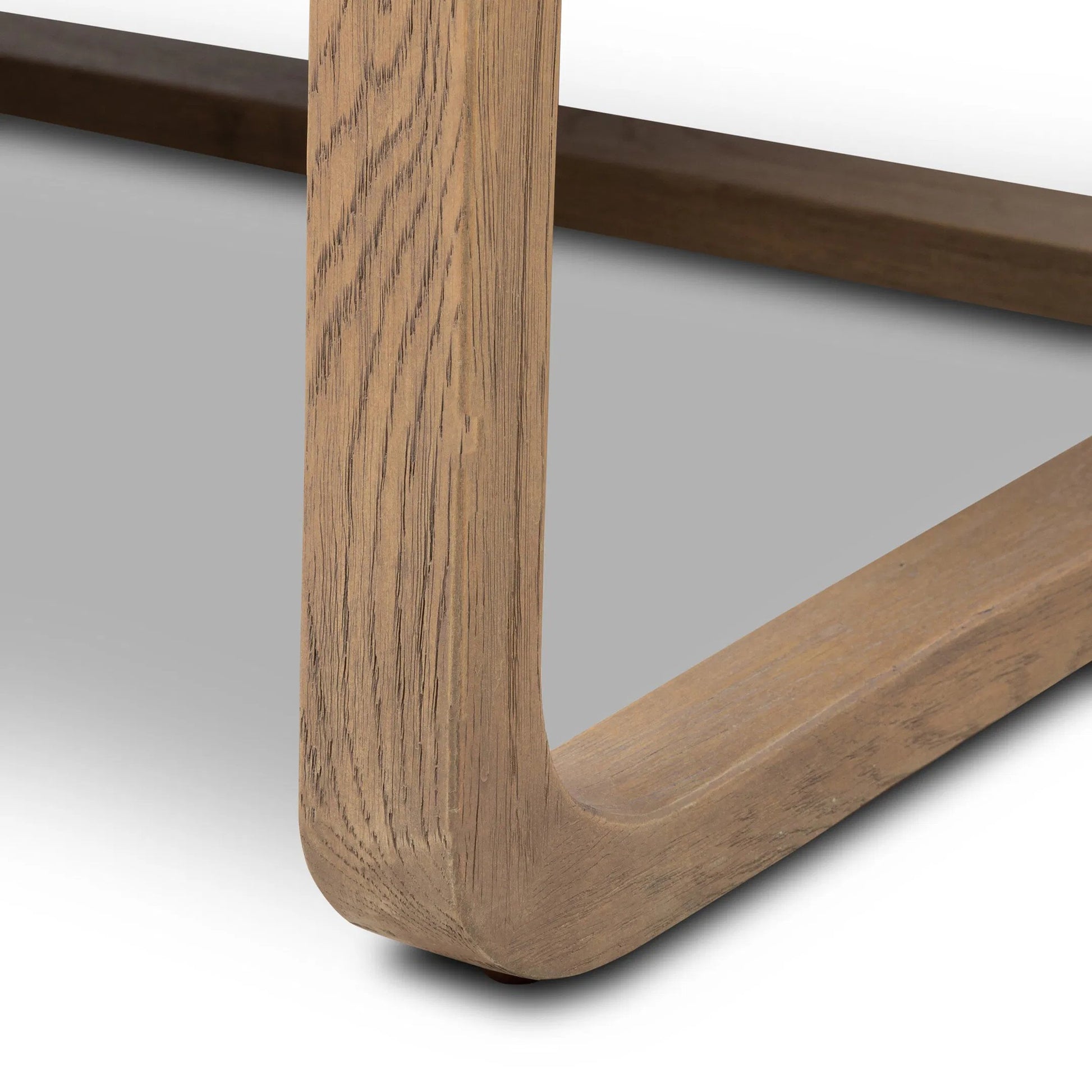 Shearling Ace Chair by Four Hands in taupe shearling, drifted oak, palermo cigar. Made from shearling, solid oak, top grain leather in a unique style.