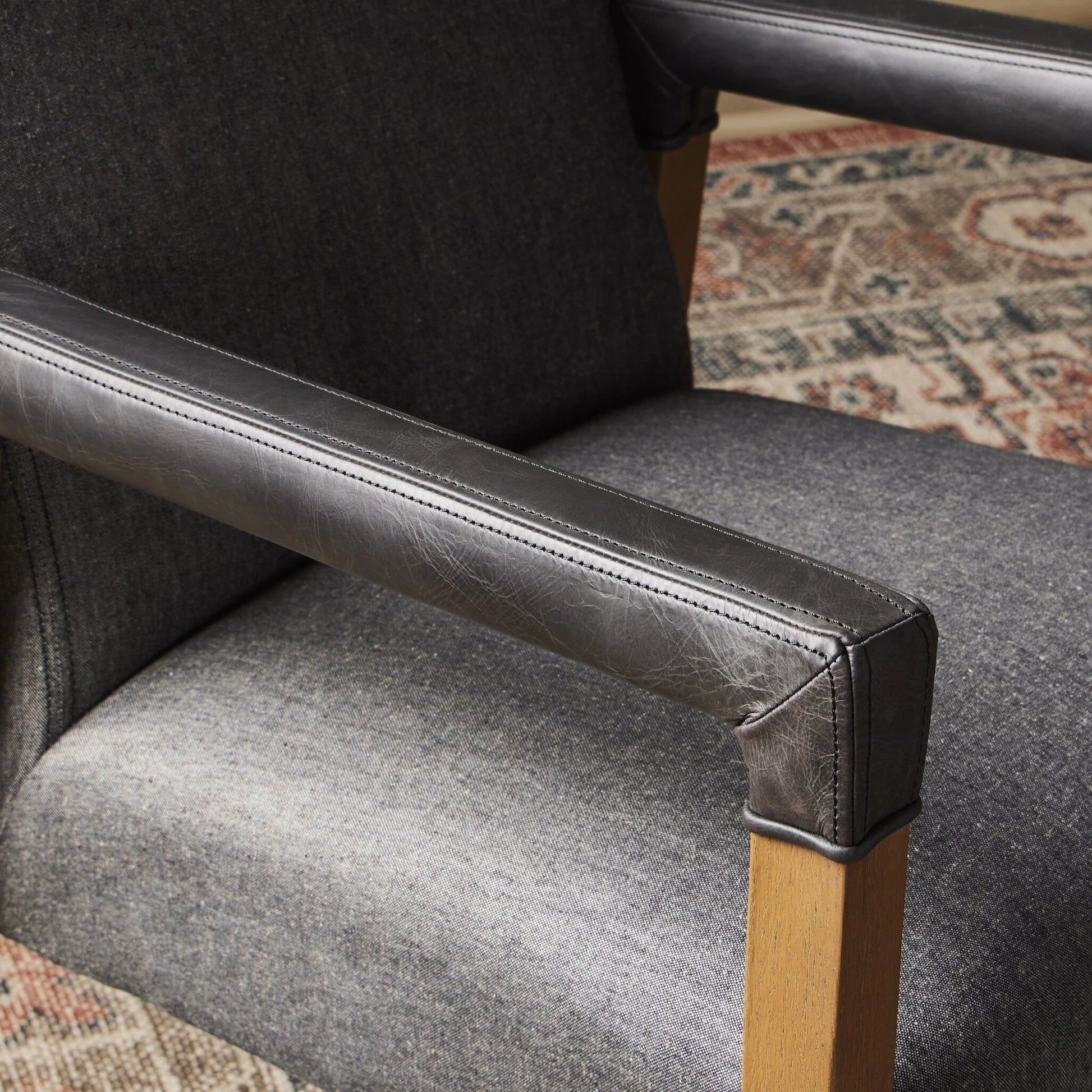 Reuben Dining Chair by Four Hands. Made from unique in a cottage & farmhouse style.