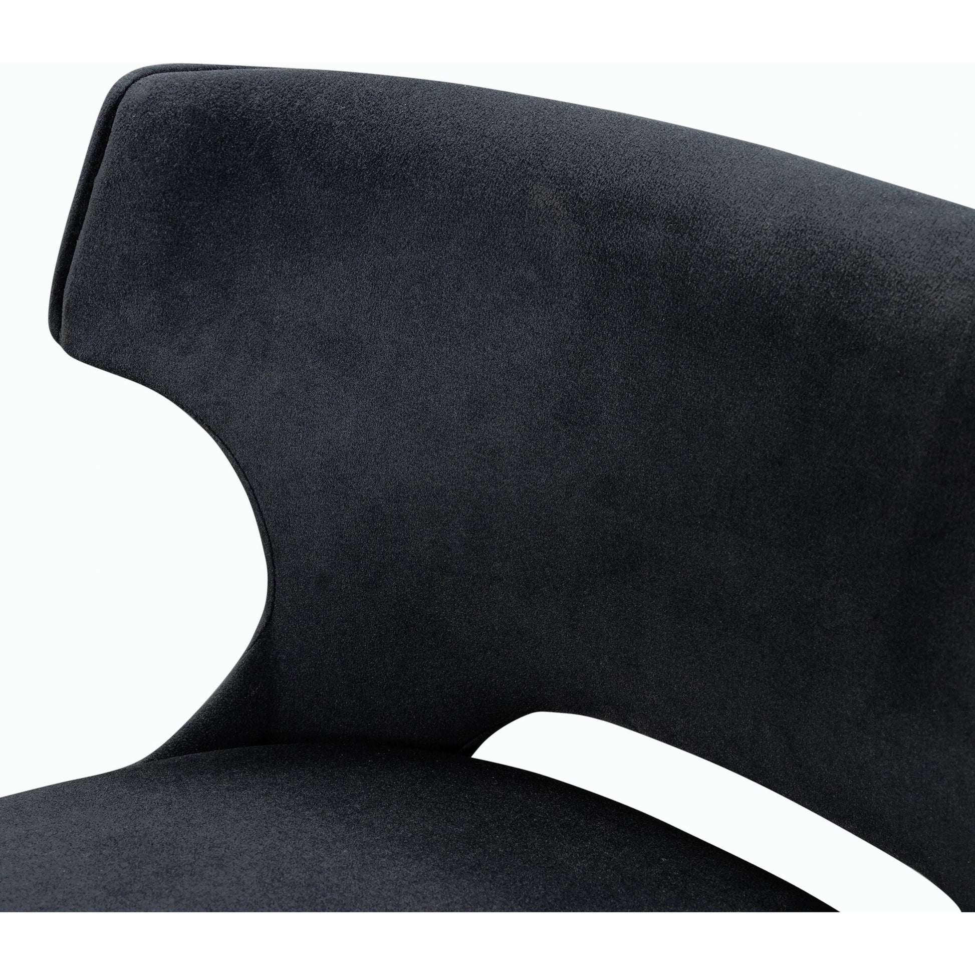 Task Swivel Stool by Four Hands in modern velvet shadow, warm nettlewood. Made from 100% polyester, solid nettlewood, stainless steel in a modern style.